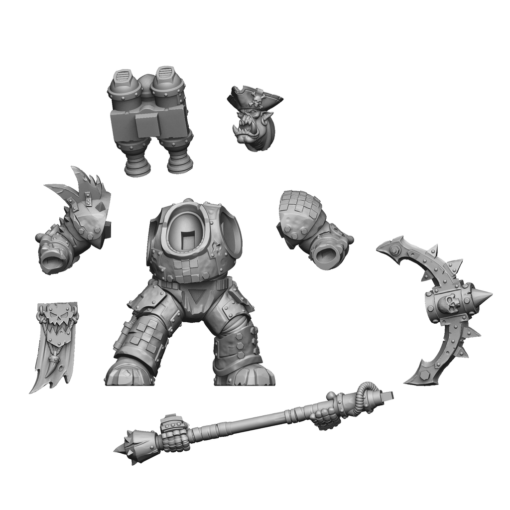 Space Orc - Arrr!cheta da Boarding orc