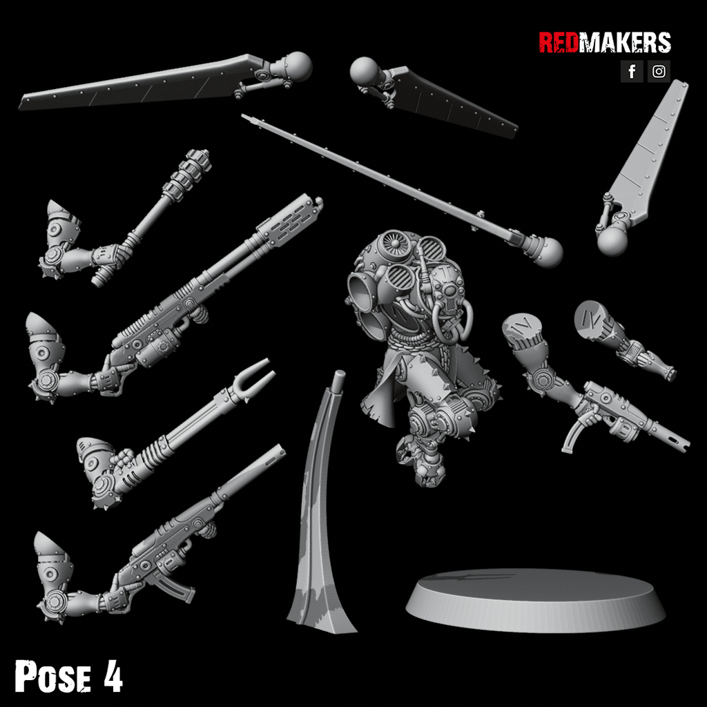 Omniforge Skyterax (5) - Tabletop Miniatures - ProxiesAU