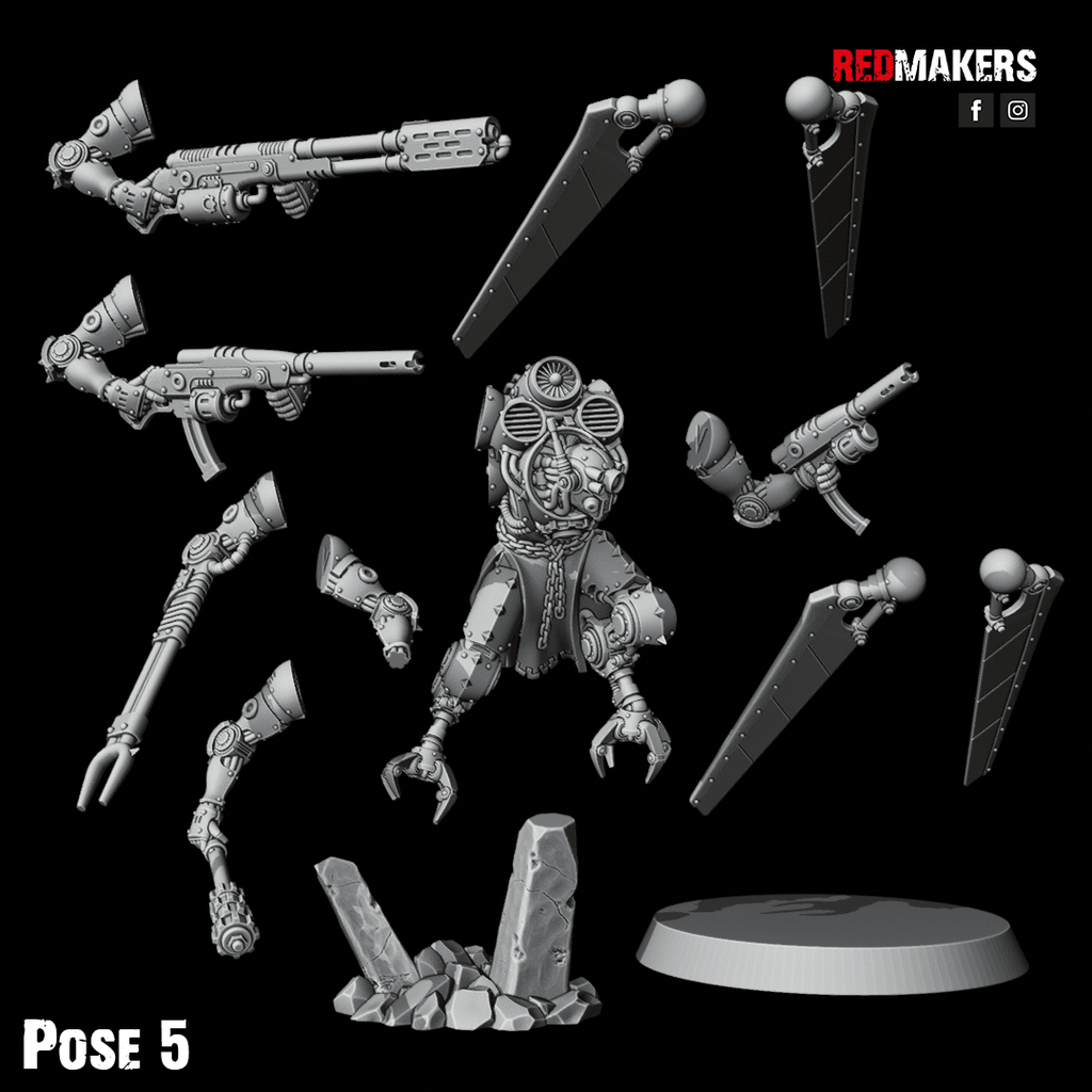 Omniforge Skyterax (5) - Tabletop Miniatures - ProxiesAU