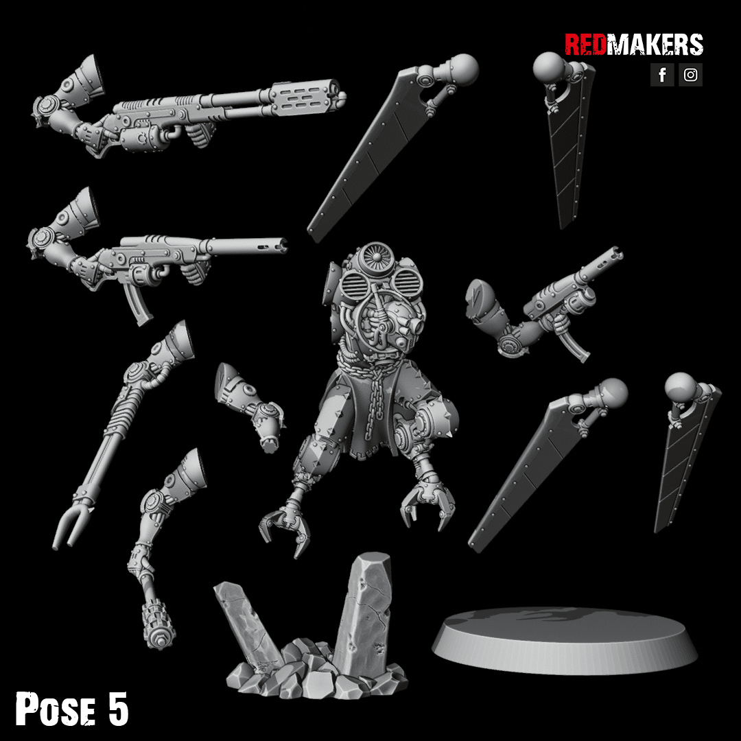 Omniforge Skyterax (5) - Tabletop Miniatures - ProxiesAU