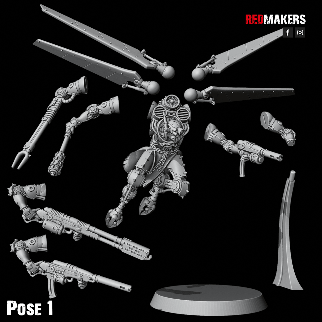 Omniforge Skyterax (5) - Tabletop Miniatures - ProxiesAU