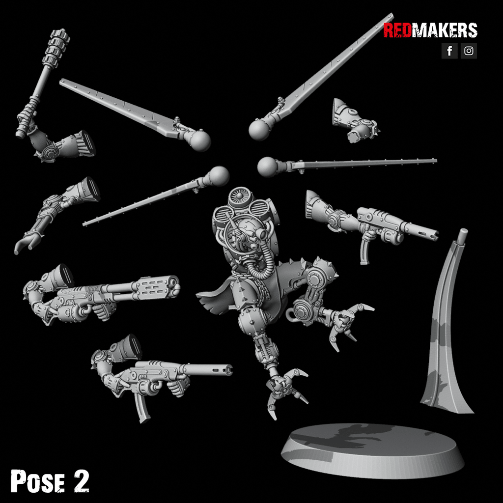 Omniforge Skyterax (5) - Tabletop Miniatures - ProxiesAU