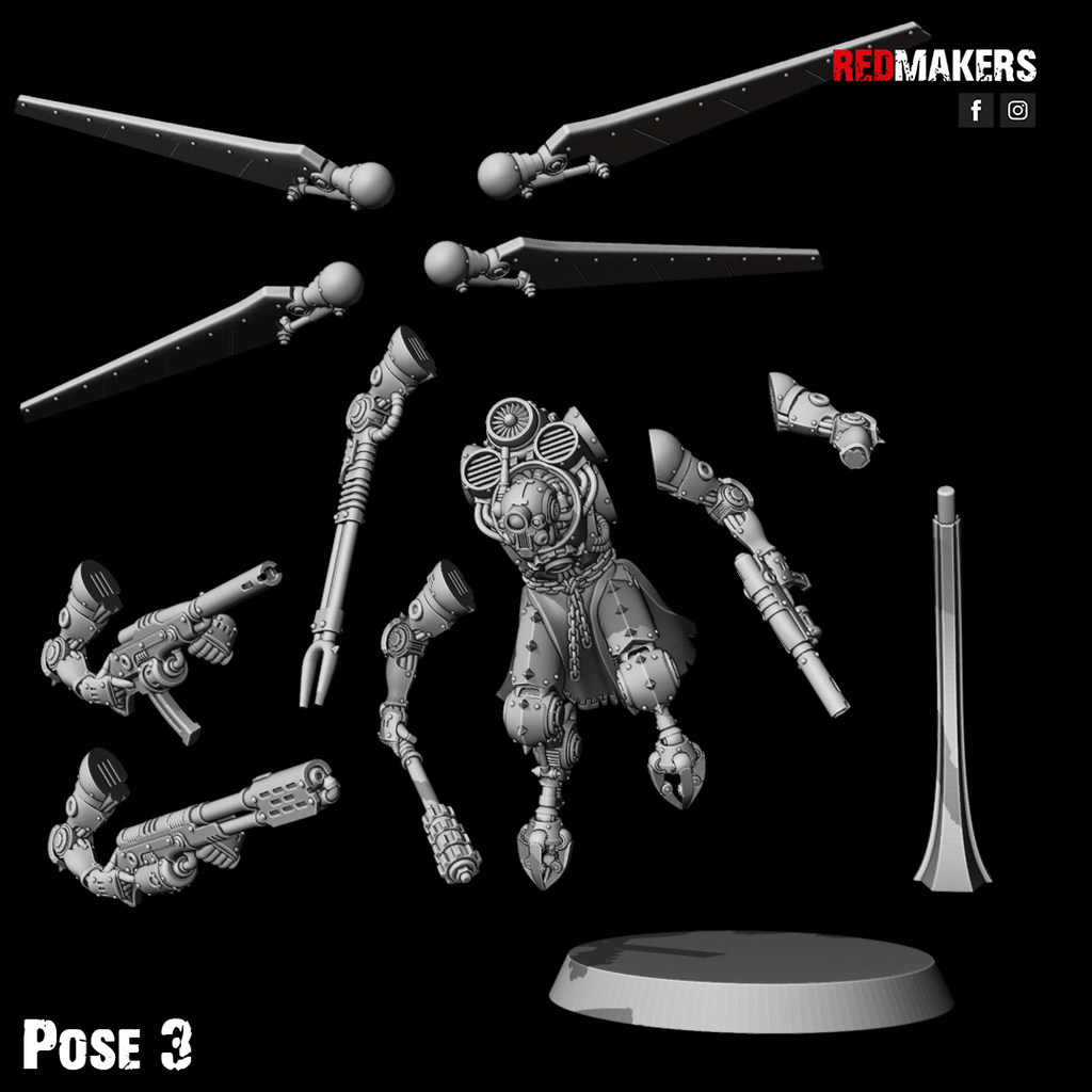 Omniforge Skyterax (5) - Tabletop Miniatures - ProxiesAU