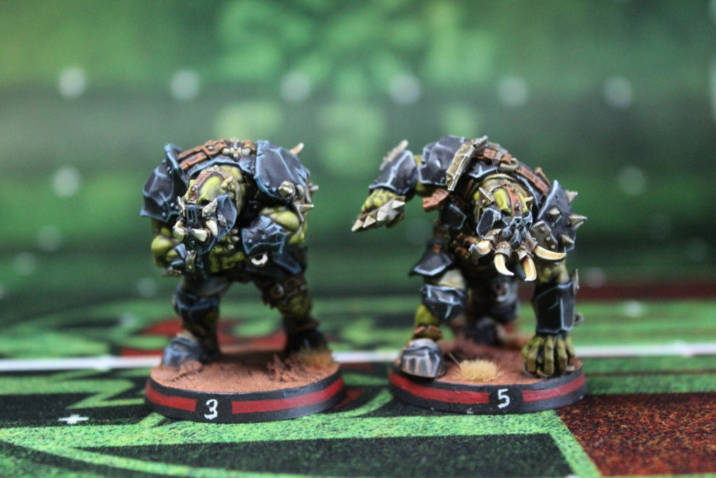 Pig Iron Pummelers Orc Football Team (20) - Tabletop Miniatures - ProxiesAU