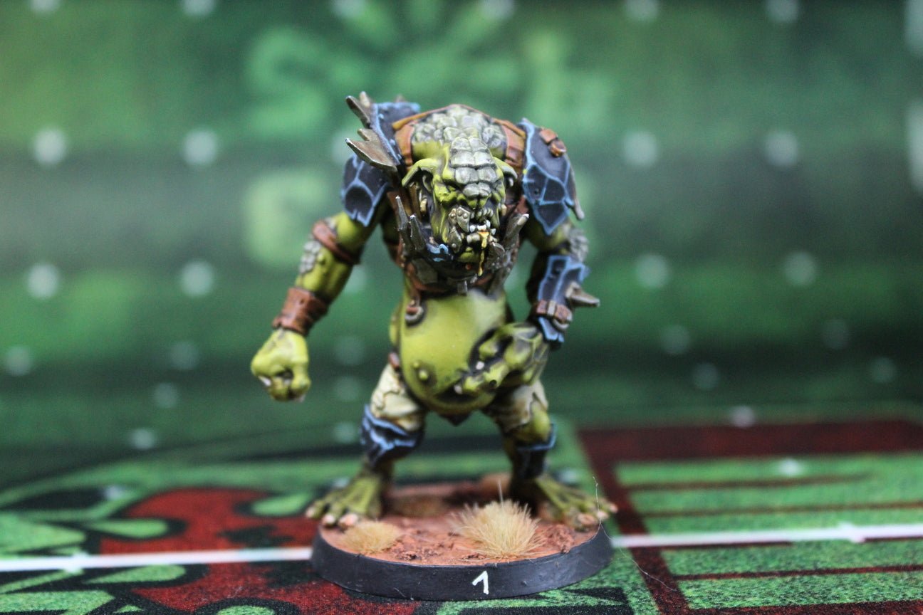 Pig Iron Pummelers Orc Football Team (20) - Tabletop Miniatures - ProxiesAU