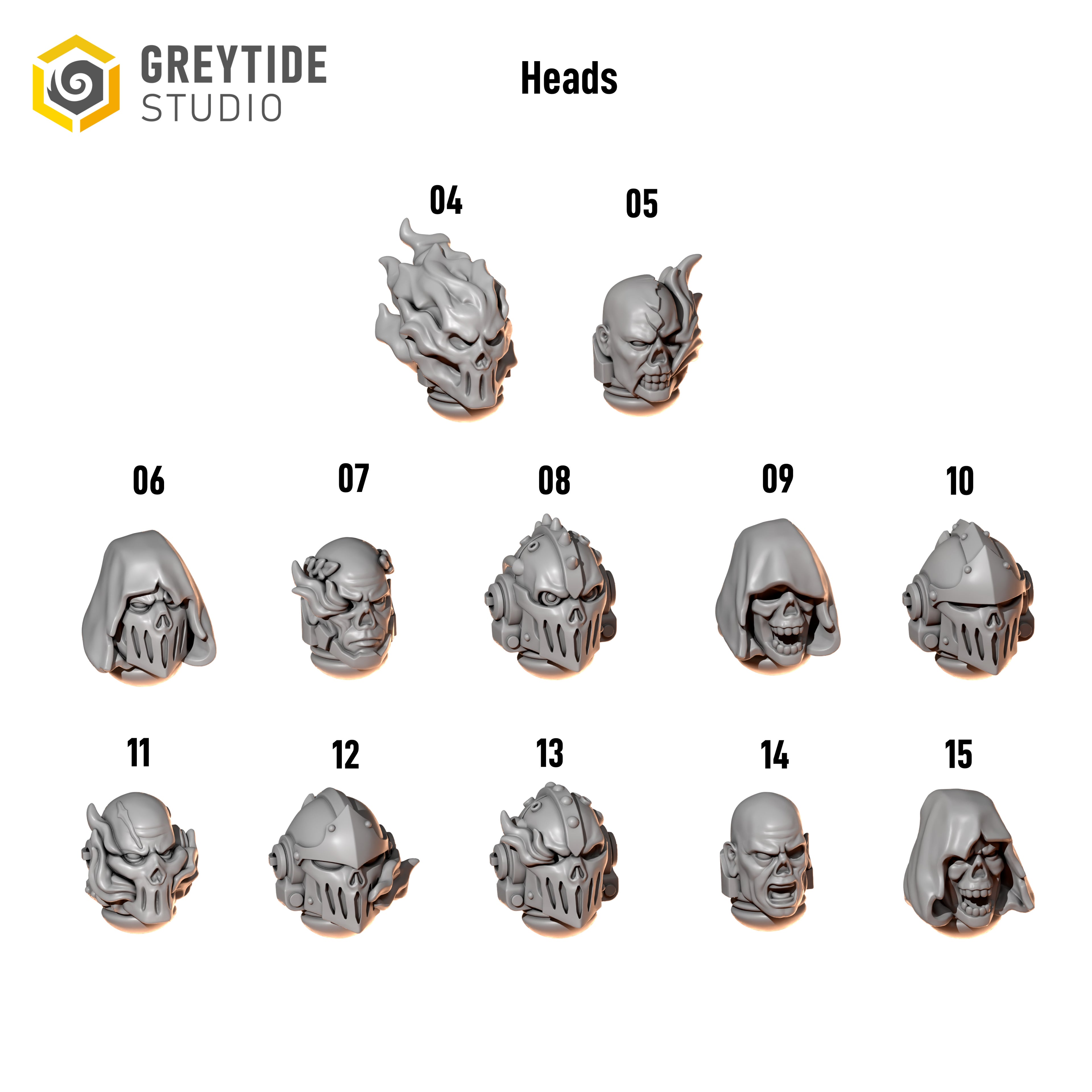 Cursed Company Heads