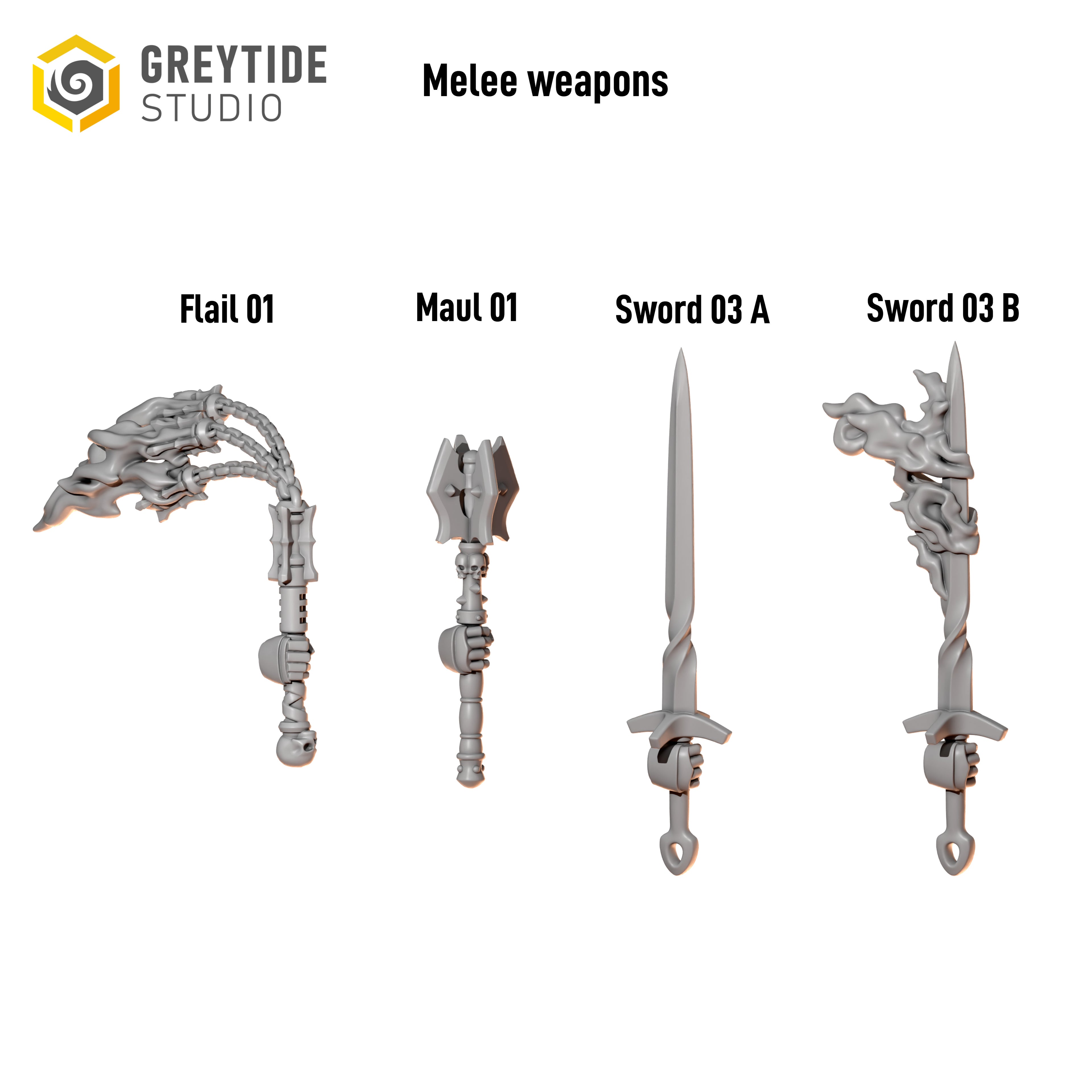 Cursed Company Melee Weapons