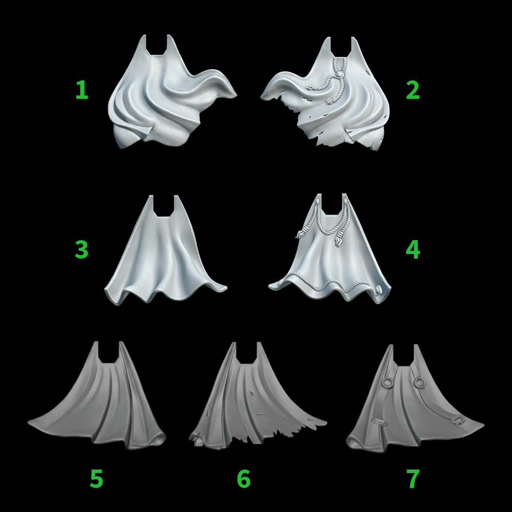 Eternal Pilgrim Cloaks (7pcs)