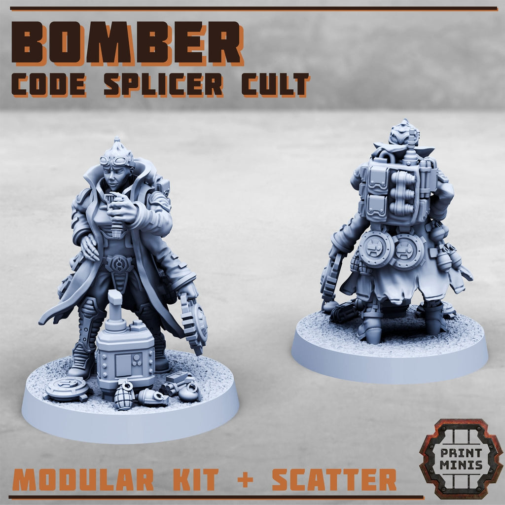 Code Splicer Cult - Bomber (1) - Tabletop Miniatures - ProxiesAU