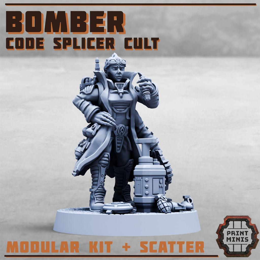 Code Splicer Cult - Bomber (1) - Tabletop Miniatures - ProxiesAU