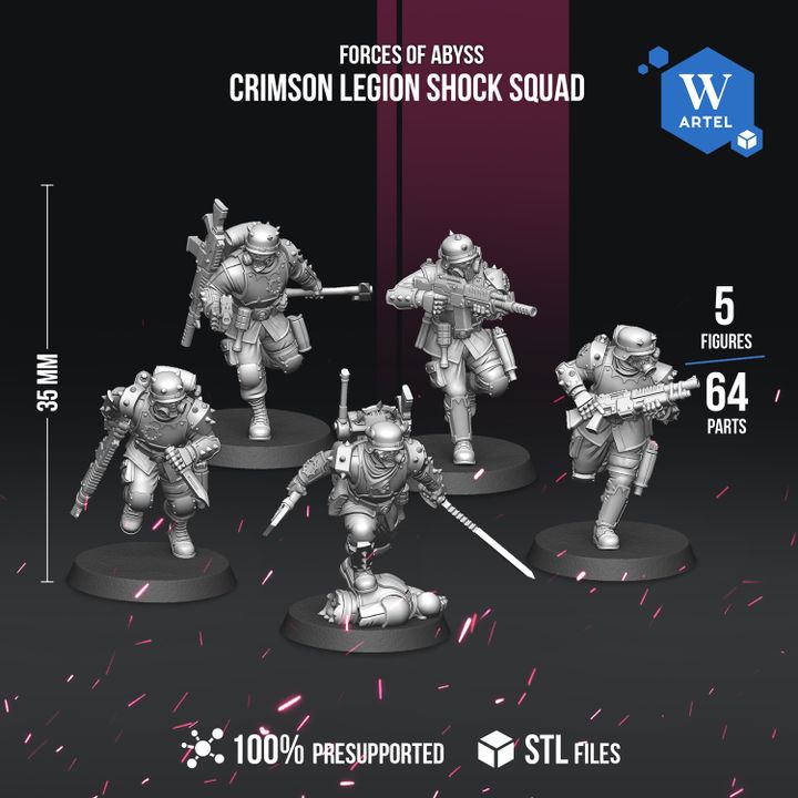 Crimson Legion Shock Squad (5)