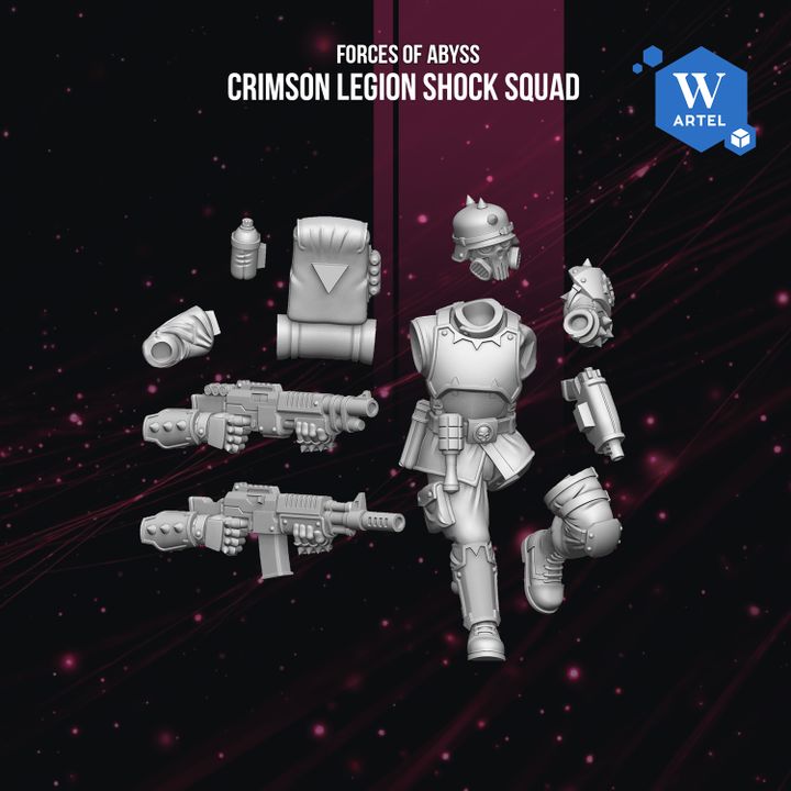 Crimson Legion Shock Squad (5)