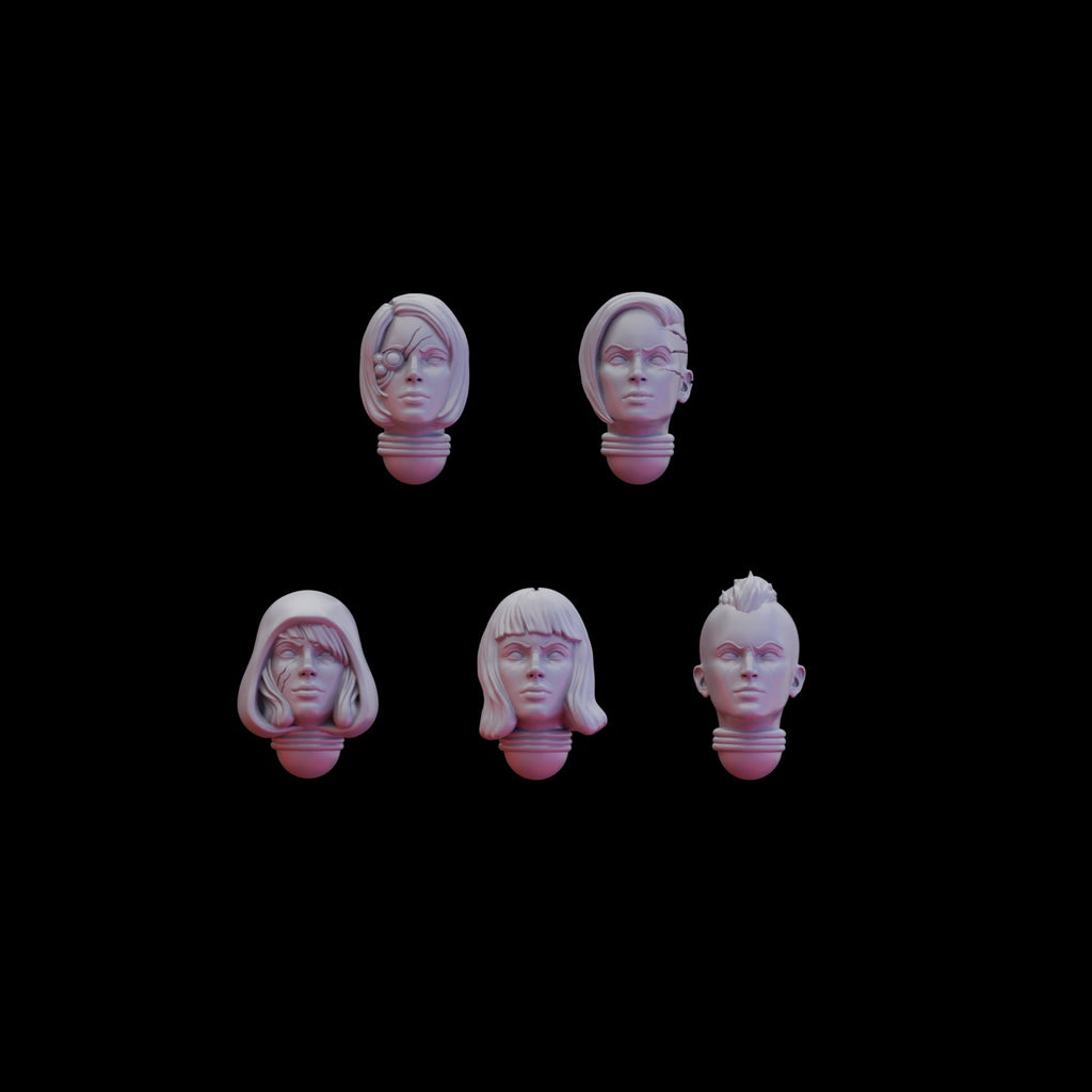Battle Sister Heads (10)