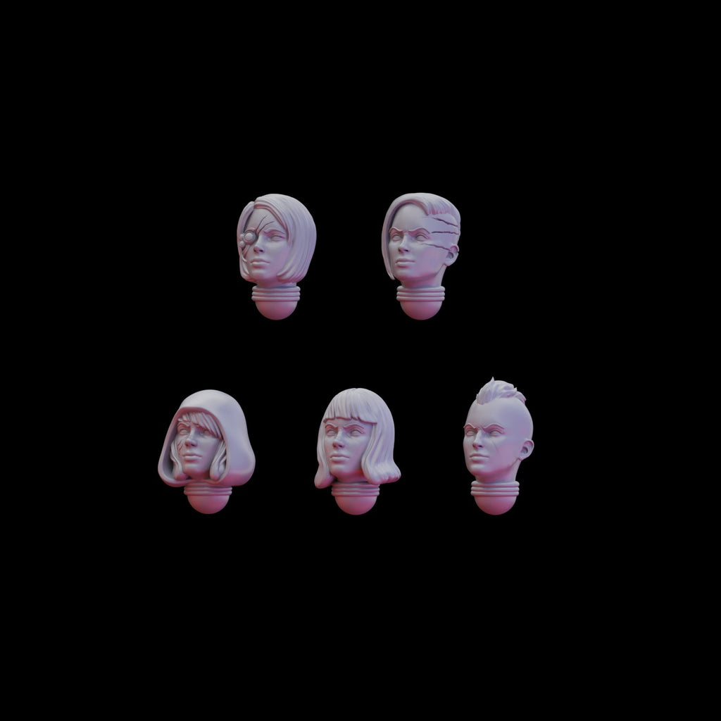 Battle Sister Heads (10)