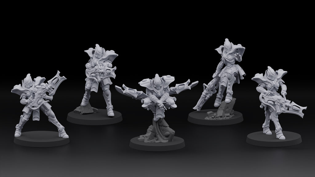 Space Elf Bone Arachnids (5)