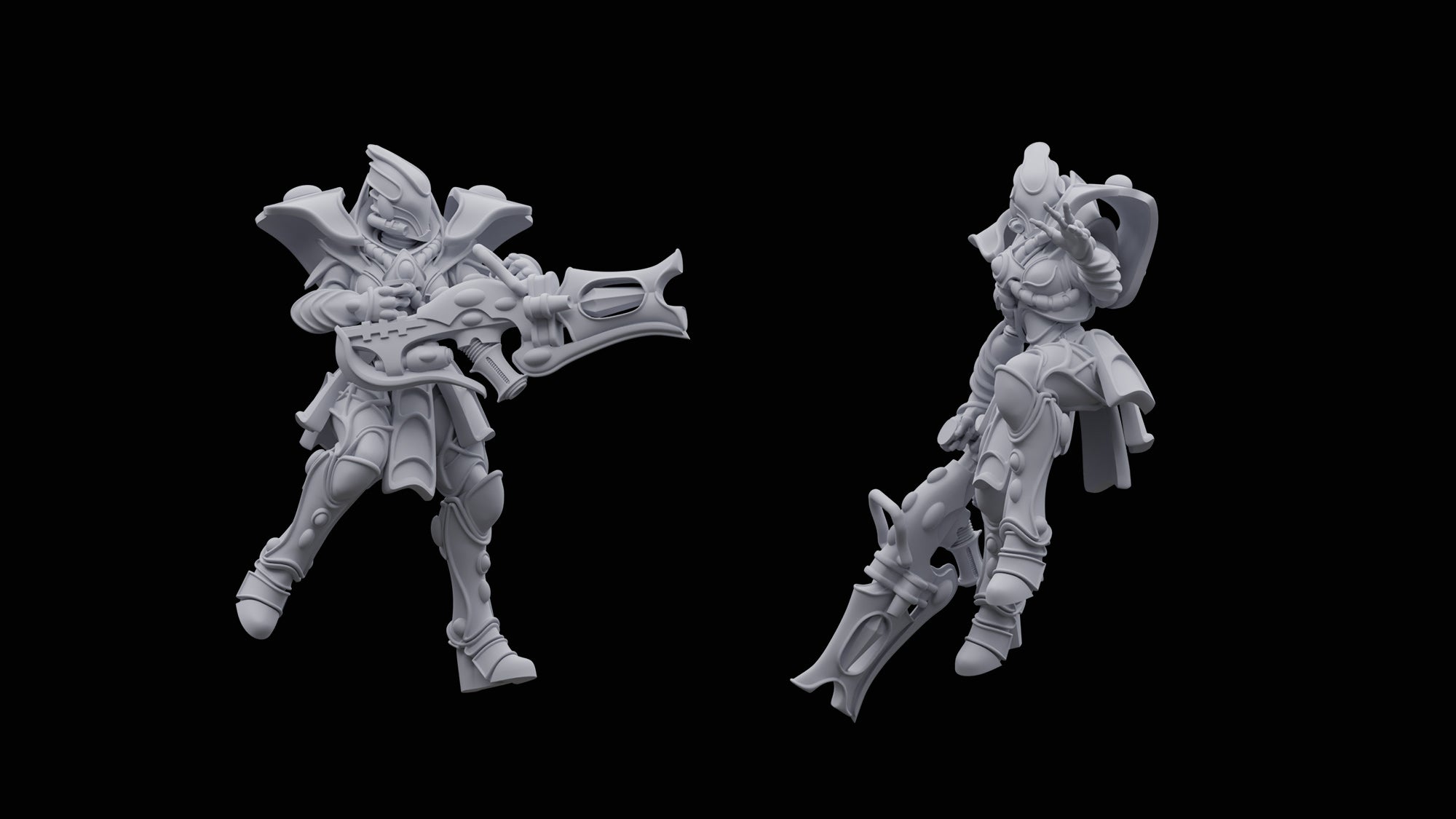 Space Elf Bone Arachnids (5)