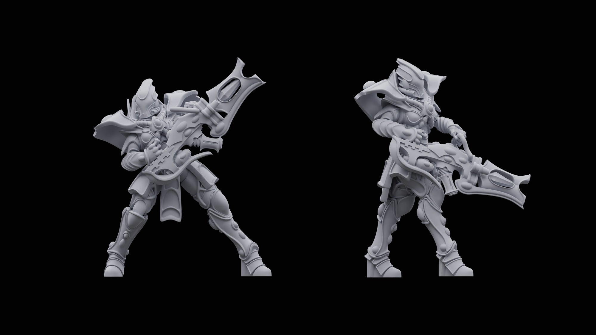 Space Elf Bone Arachnids (5)