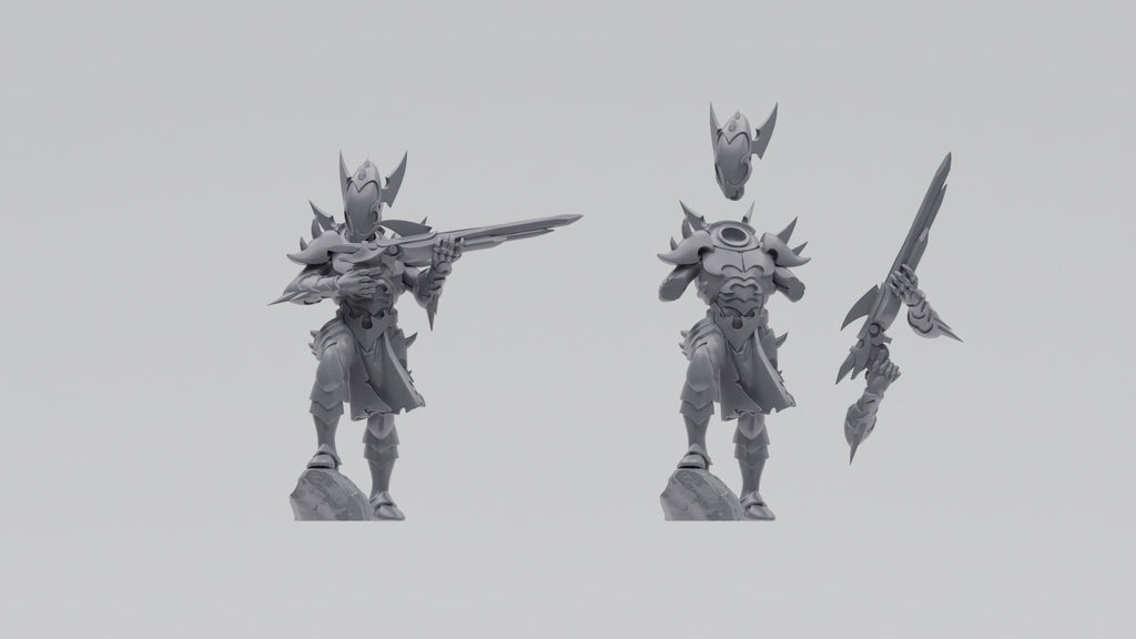 Dark Space Elves Cult Warriors (10)