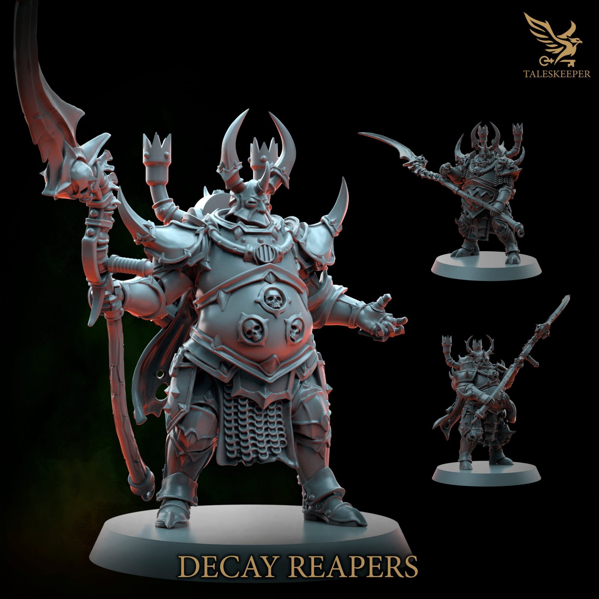 Decay Reapers (3) - Tabletop Miniatures - ProxiesAU