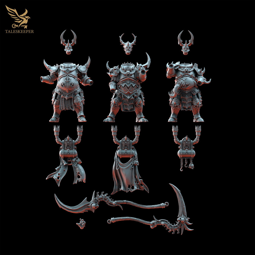 Decay Reapers (3) - Tabletop Miniatures - ProxiesAU