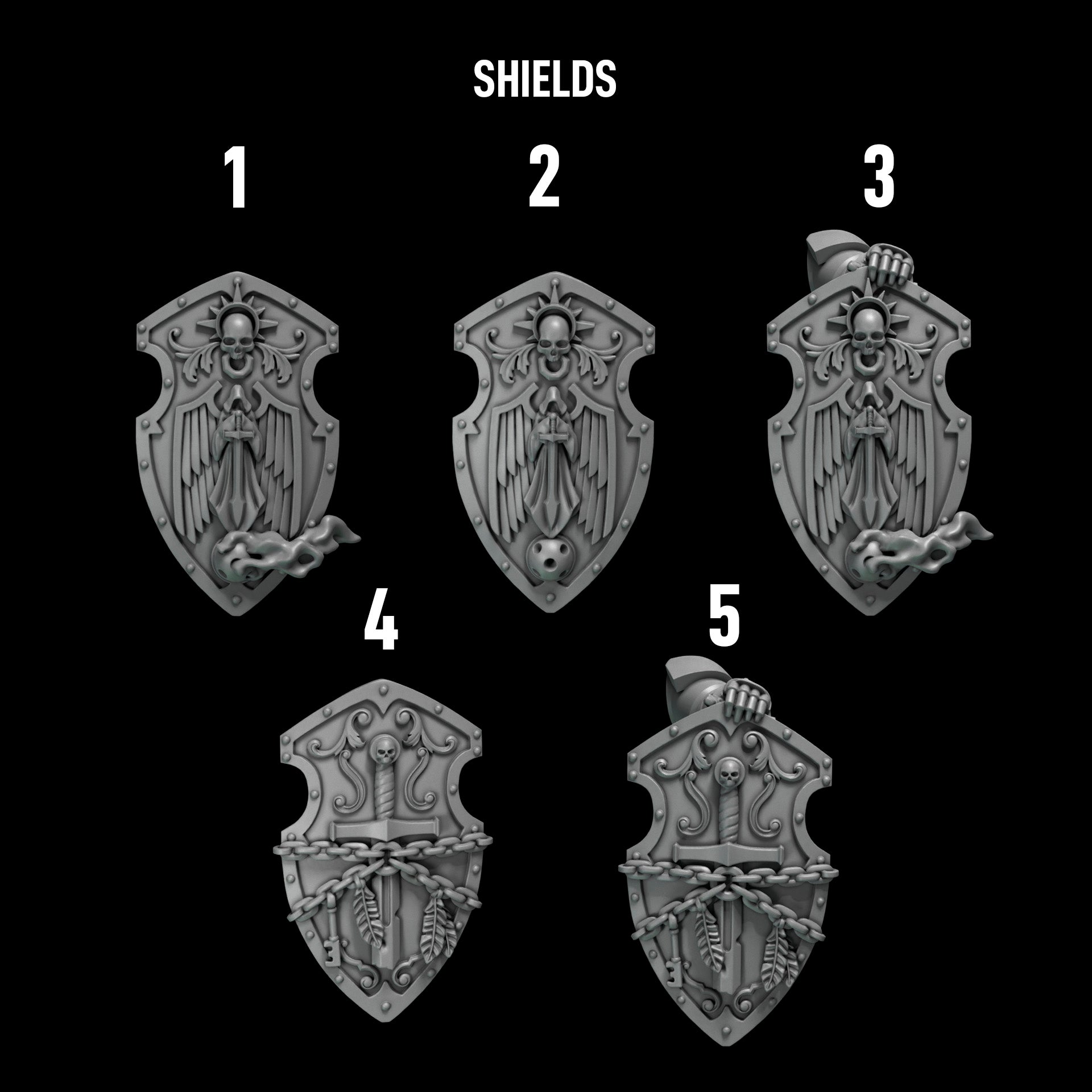 Eternal Pilgrim Big Shields (5pcs)