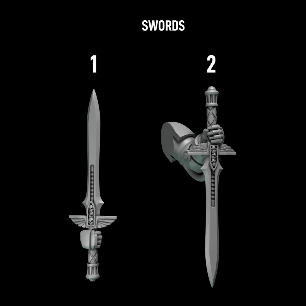 Eternal Pilgrim Big Sword and Maul Pack (4pcs)