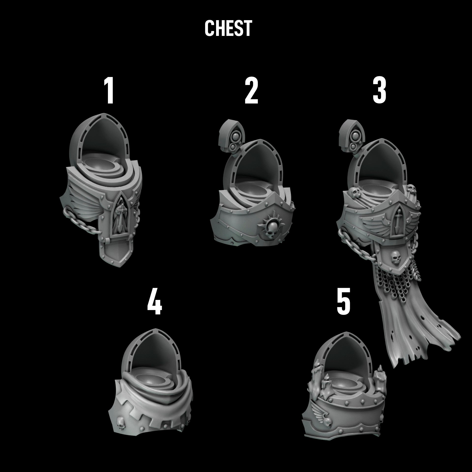 Eternal Pilgrim Big Chests (5pcs)