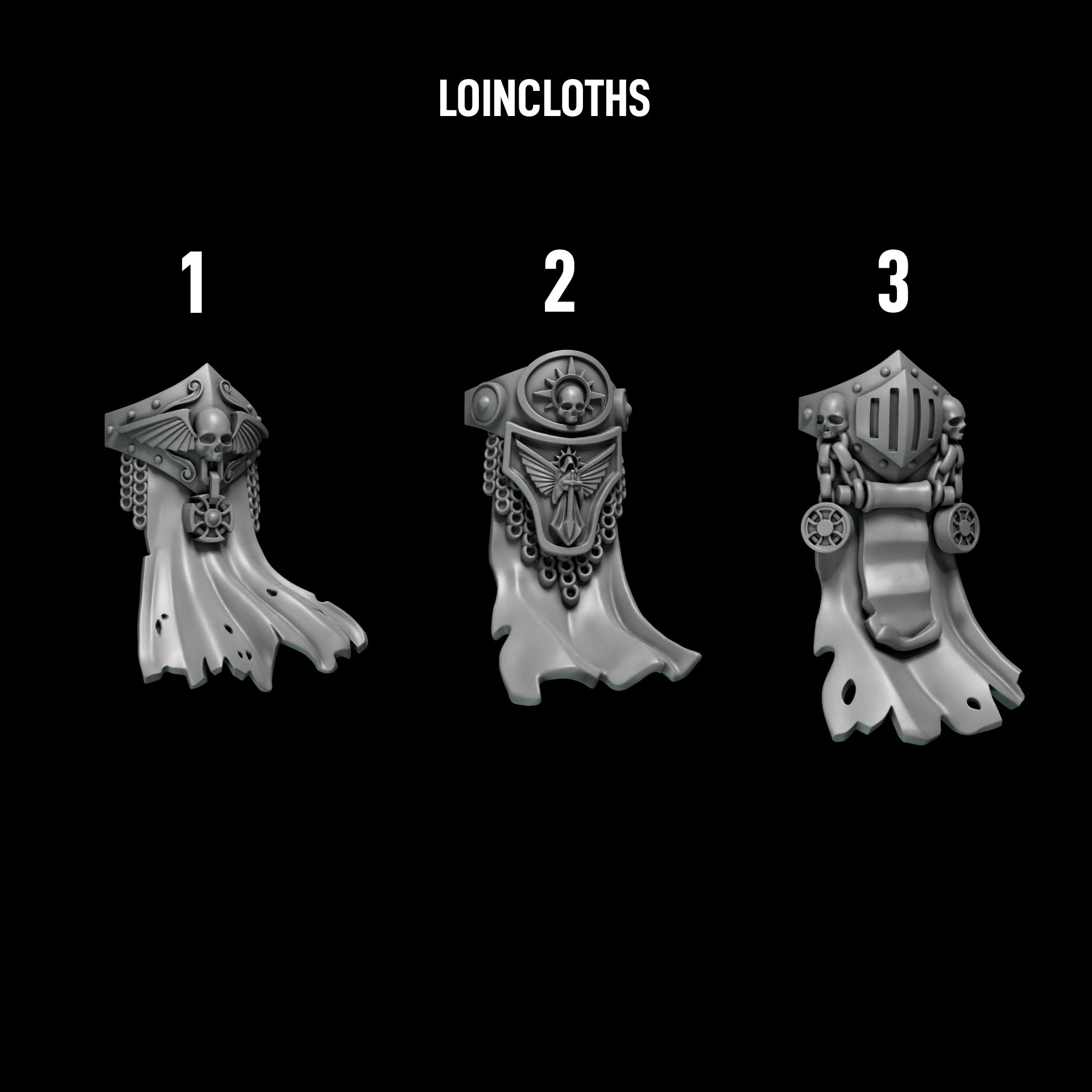 Eternal Pilgrim Big Loincloths (3pcs)