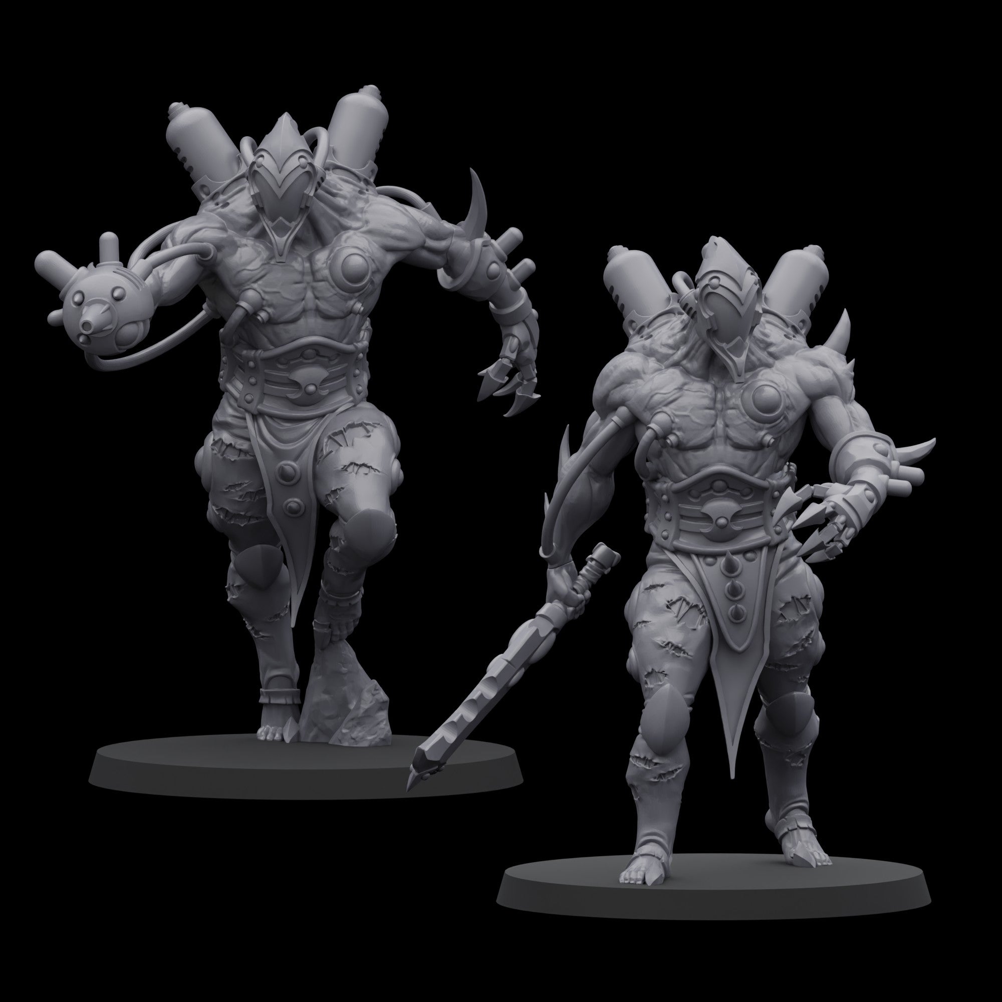 Dark Space Elf Mutants (2)