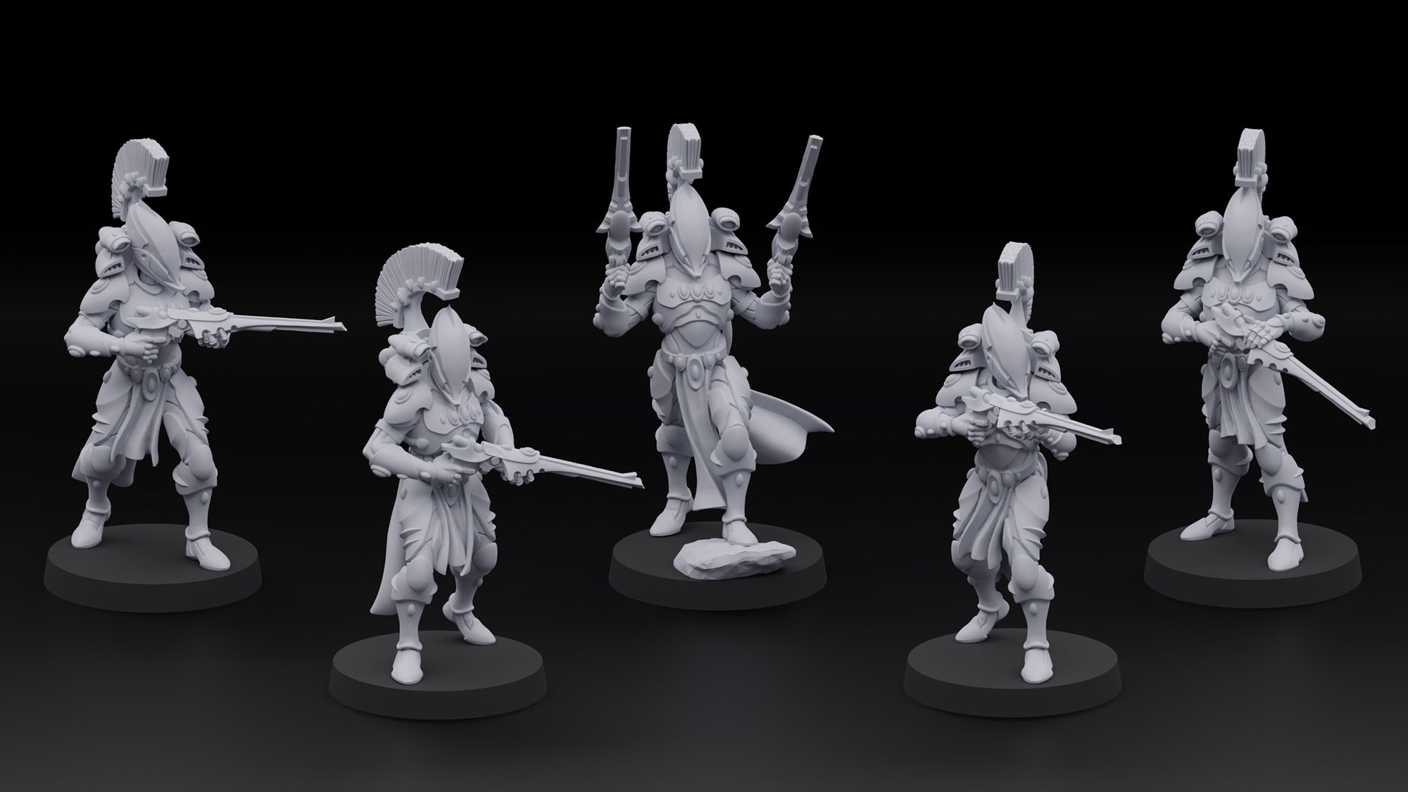 Space Elf Vindicators (5)