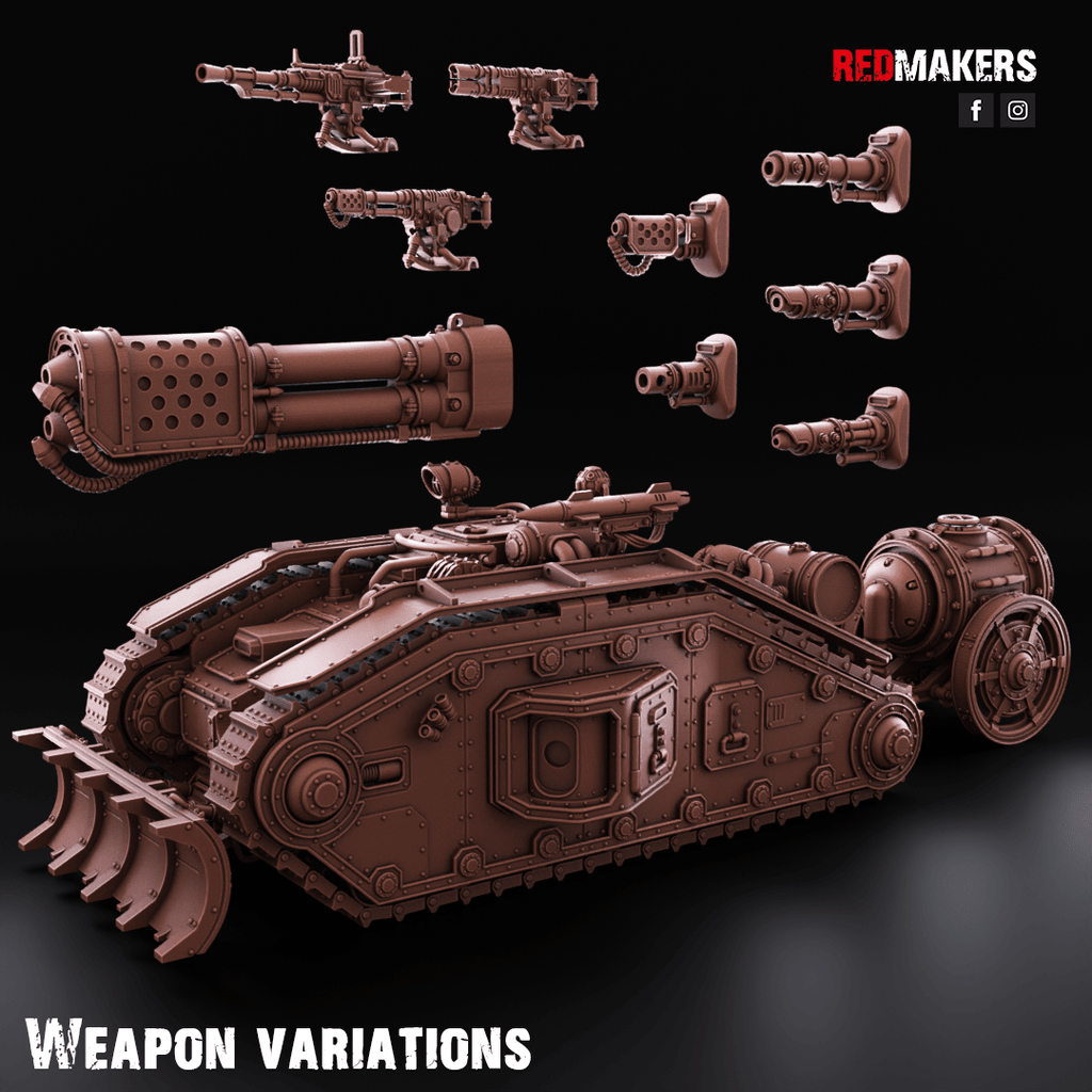Firestorm Solar Heavy Tank (1) - Tabletop Miniatures - ProxiesAU