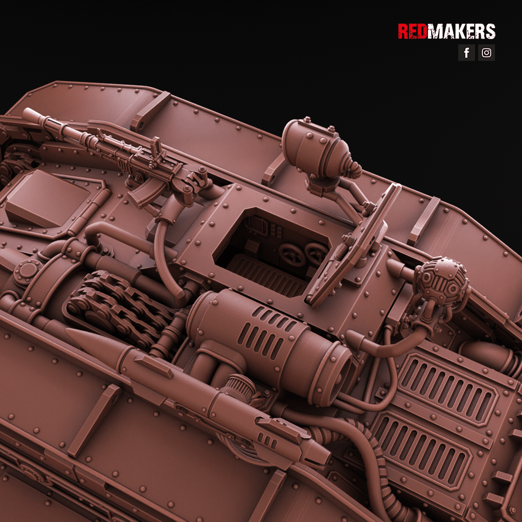 Firestorm Solar Heavy Tank (1) - Tabletop Miniatures - ProxiesAU