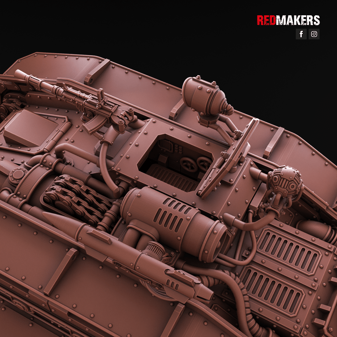 Firestorm Solar Heavy Tank (1) - Tabletop Miniatures - ProxiesAU