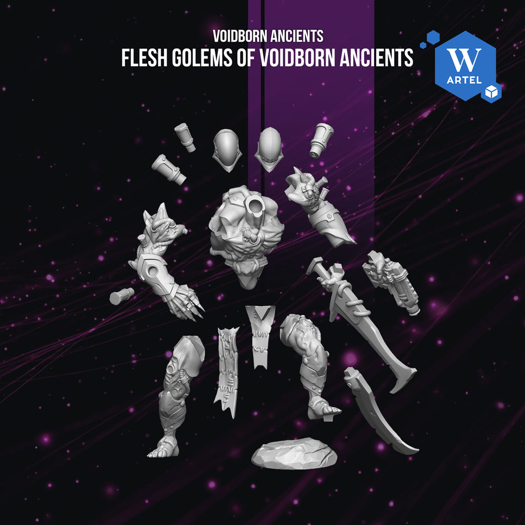 Dark Space Elves Flesh Golems (3)