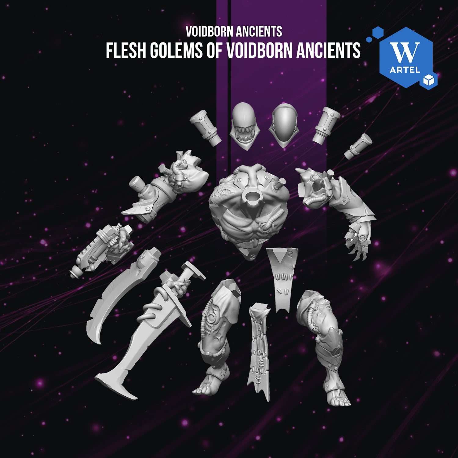 Dark Space Elves Flesh Golems (3)