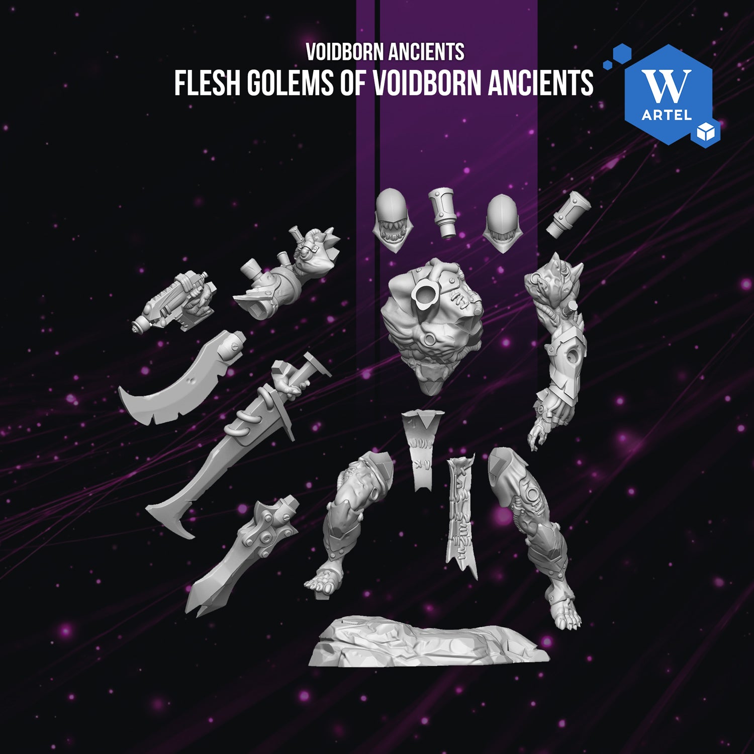 Dark Space Elves Flesh Golems (3)