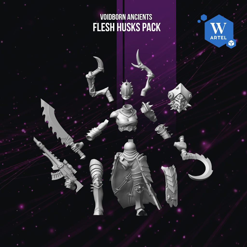 Dark Space Elves Flesh Husks Pack (6)