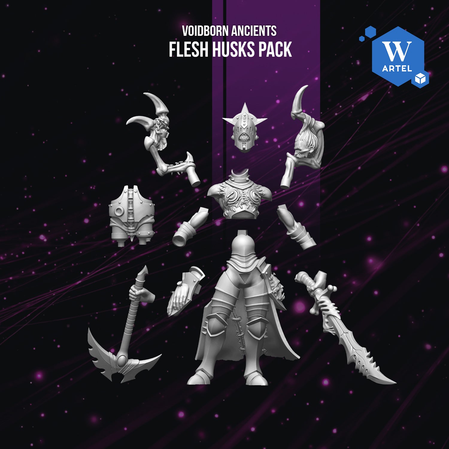 Dark Space Elves Flesh Husks Pack (6)