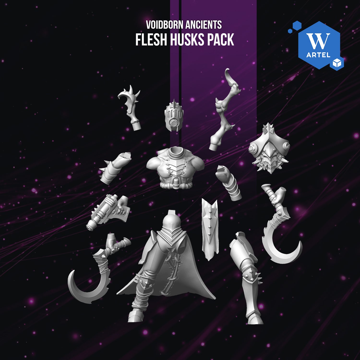 Dark Space Elves Flesh Husks Pack (6)