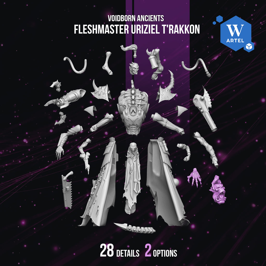 Dark Space Elves Fleshmaster Uriziel T'Rakkon