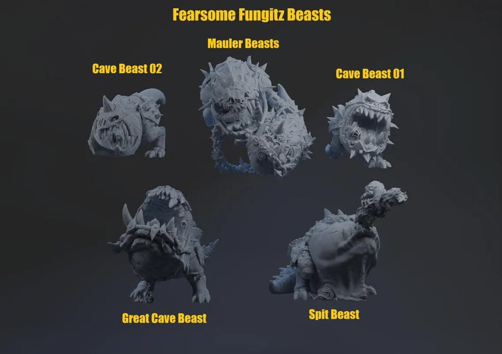 Fearsome Fungal Goblins Football Team (27) - Tabletop Miniatures - ProxiesAU