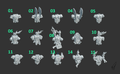 Eternal Pilgrim Backpacks (15pcs)