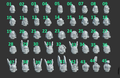 Eternal Pilgrim Heads (45pcs)