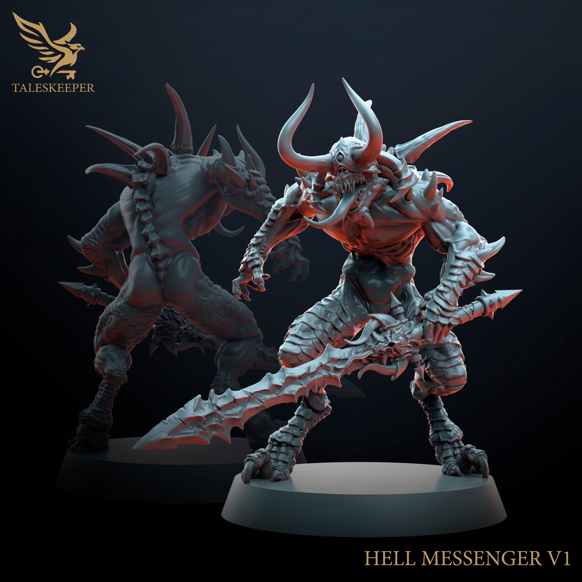 Hell Messengers - Set 1 (6) - Tabletop Miniatures - ProxiesAU