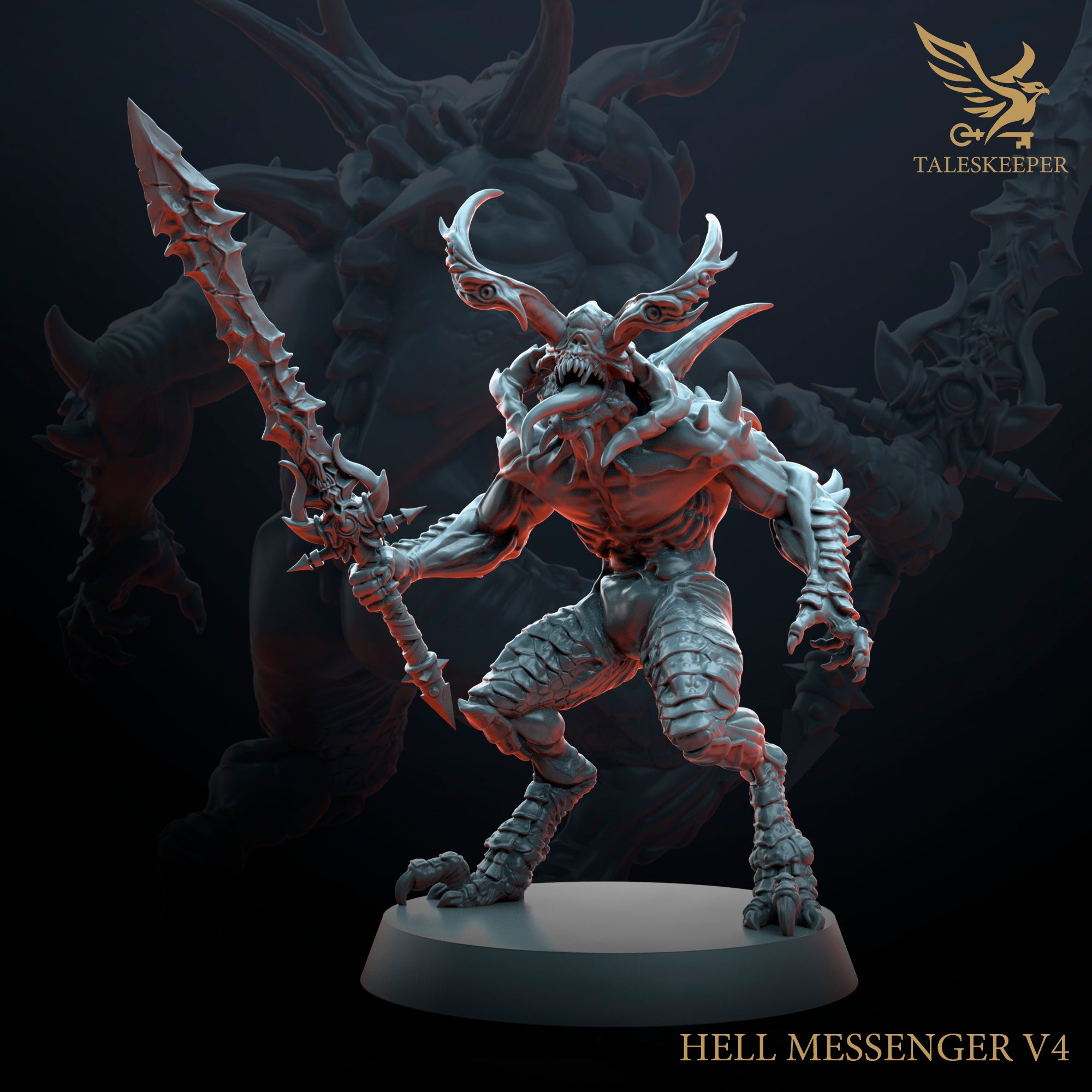 Hell Messengers - Set 1 (6) - Tabletop Miniatures - ProxiesAU