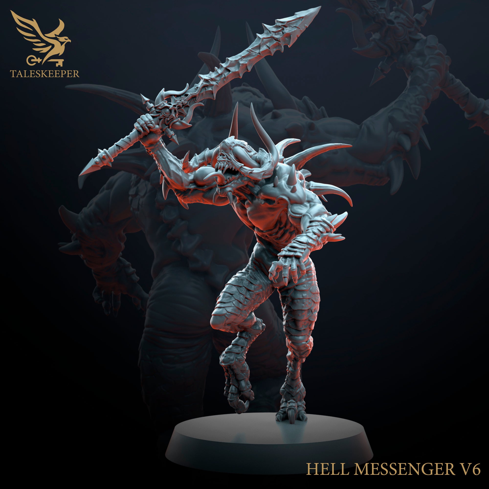 Hell Messengers - Set 1 (6) - Tabletop Miniatures - ProxiesAU