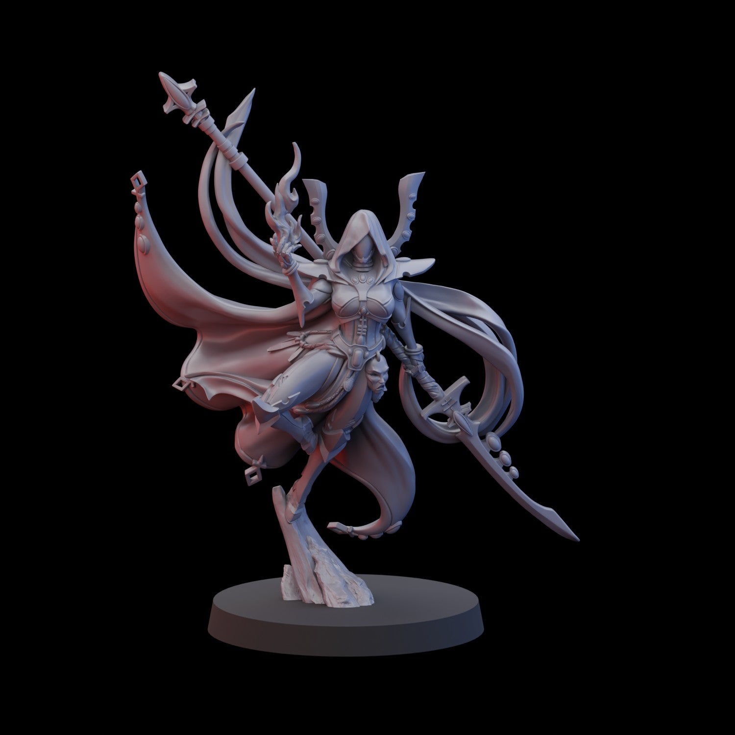Space Elves Flame Prophet (1) - Tabletop Miniatures - ProxiesAU