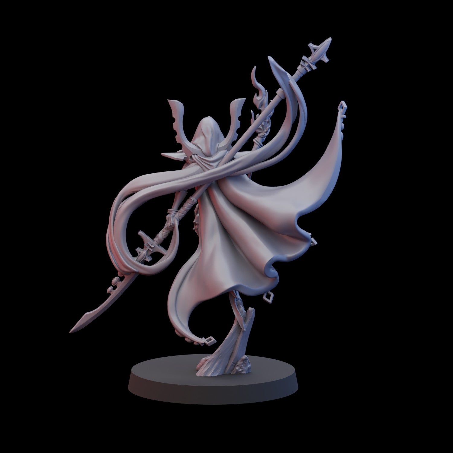 Space Elves Flame Prophet (1) - Tabletop Miniatures - ProxiesAU