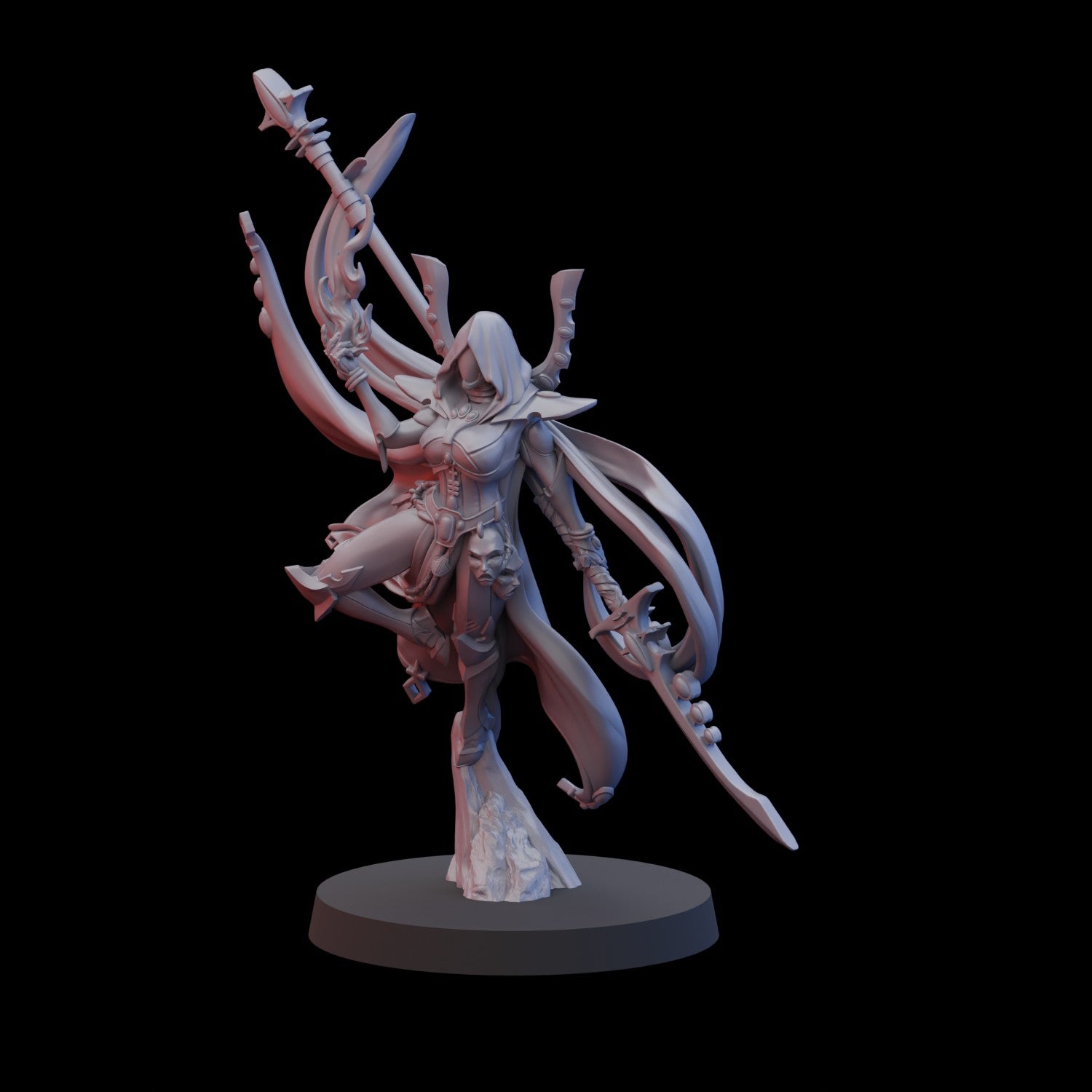 Space Elves Flame Prophet (1) - Tabletop Miniatures - ProxiesAU