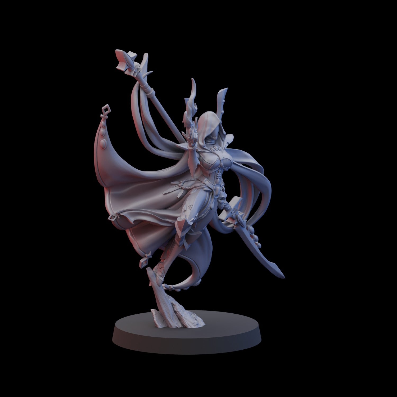 Space Elves Flame Prophet (1) - Tabletop Miniatures - ProxiesAU